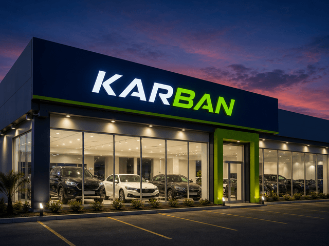 Fachada da loja Karban